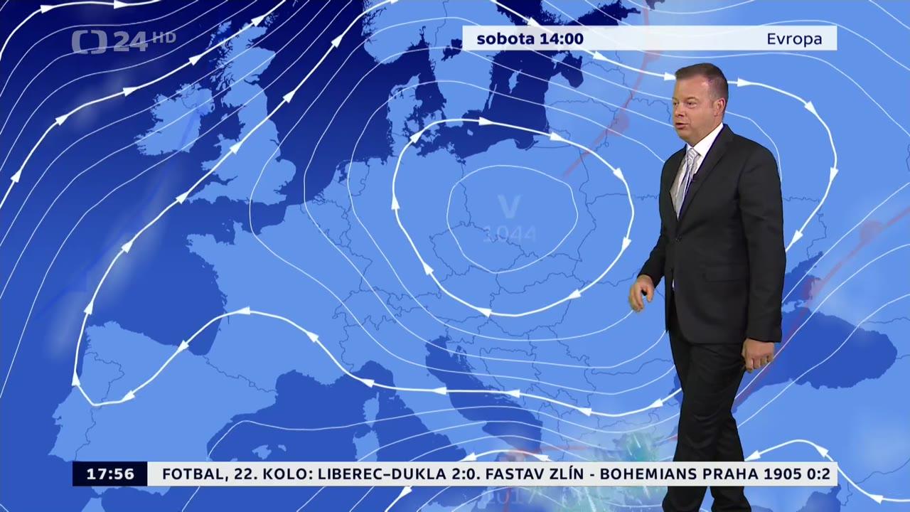 Předpověď počasí / 23.09.2024, 23:00