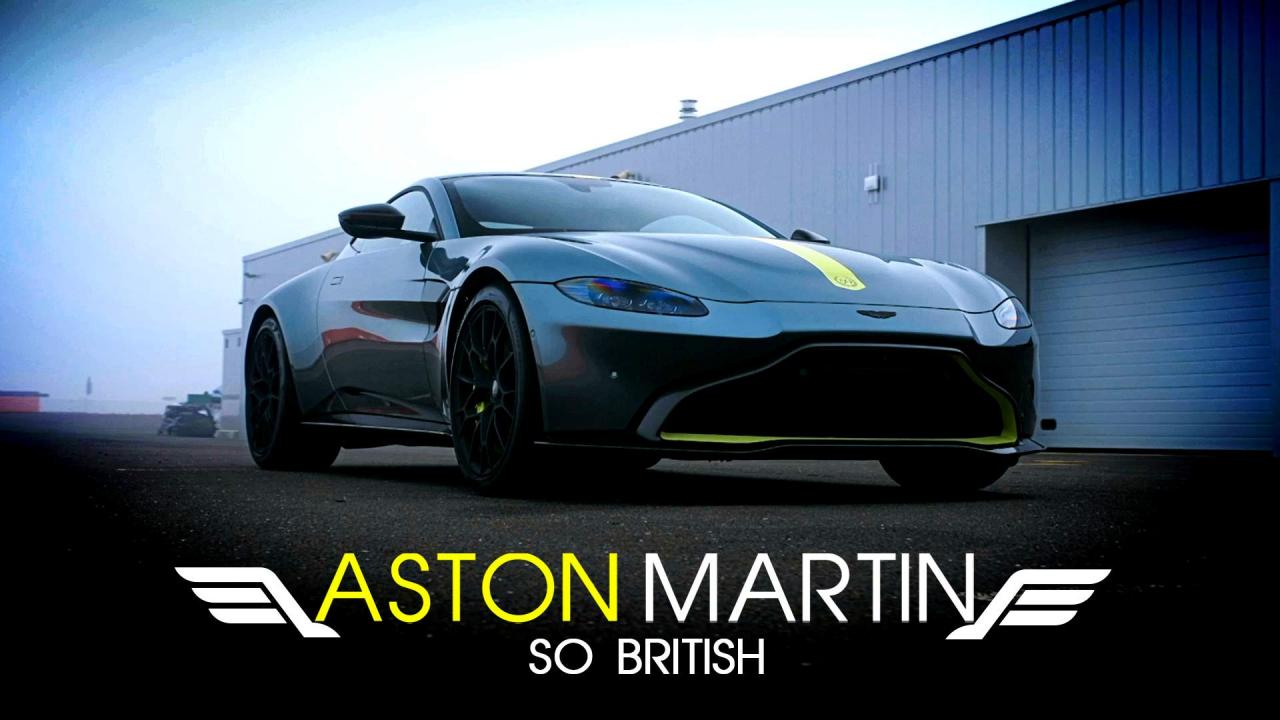 Aston Martin - nesmírně britský vůz